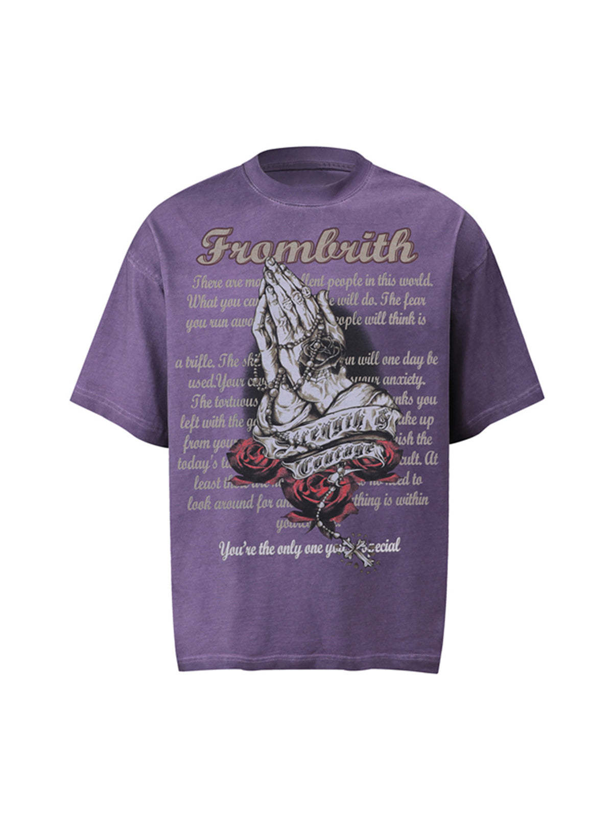 Inspirational Quote Graphic T-Shirt