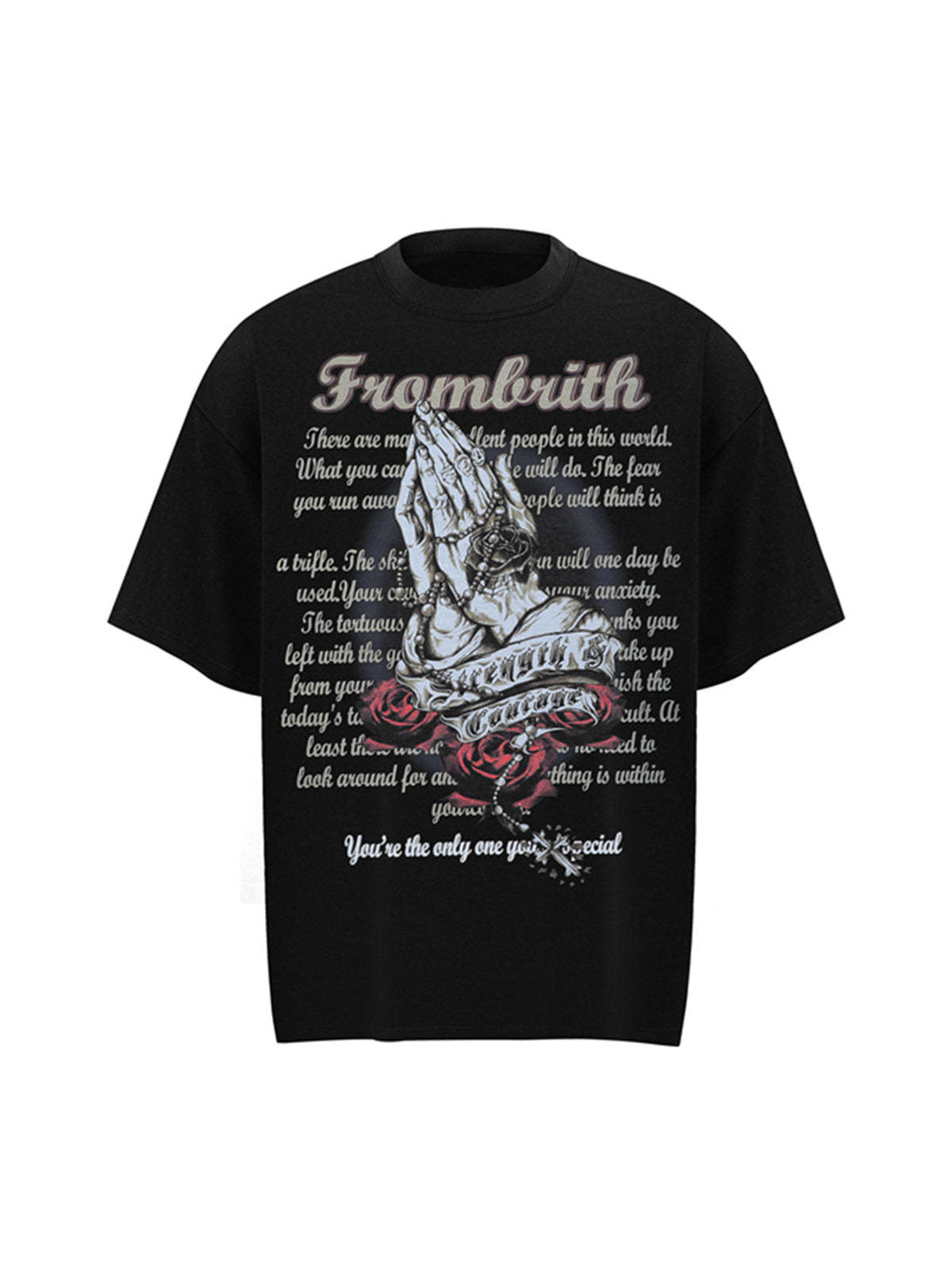 Inspirational Quote Graphic T-Shirt