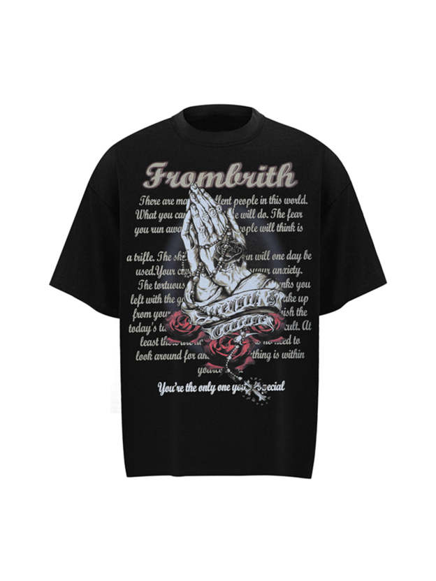 Inspirational Quote Graphic T-Shirt