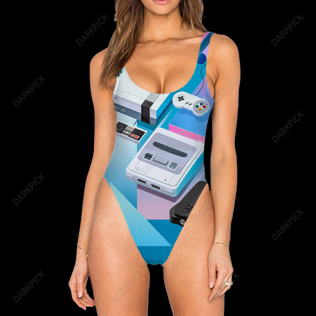 New Challenger High Legged One Piece Swimsuit