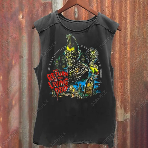 Unisex The Return of the Living Dead  100% cotton Tank Top