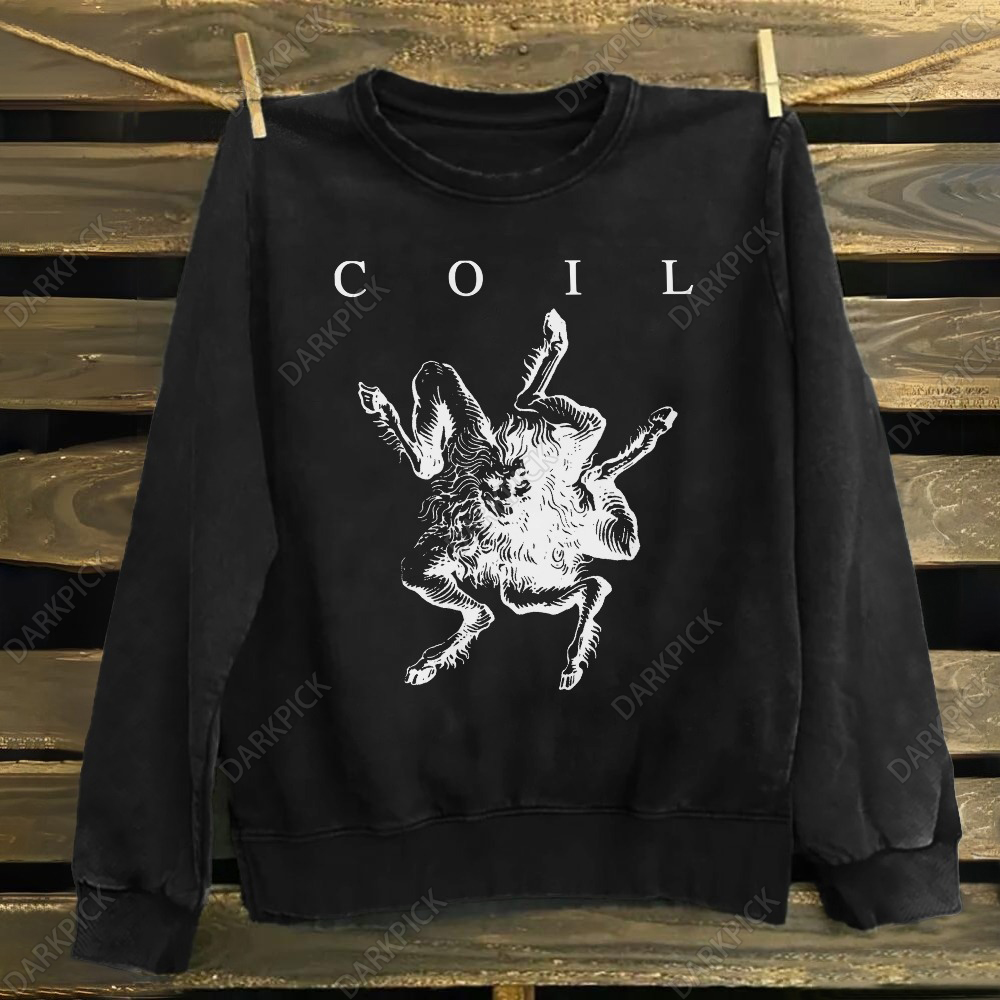 Unisex Cotton Coil Band Sweatshirt