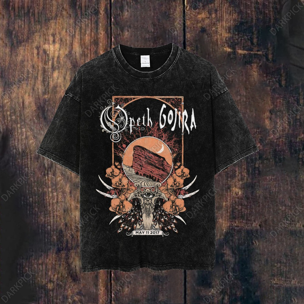 Unisex Washed Gojira T-shirt