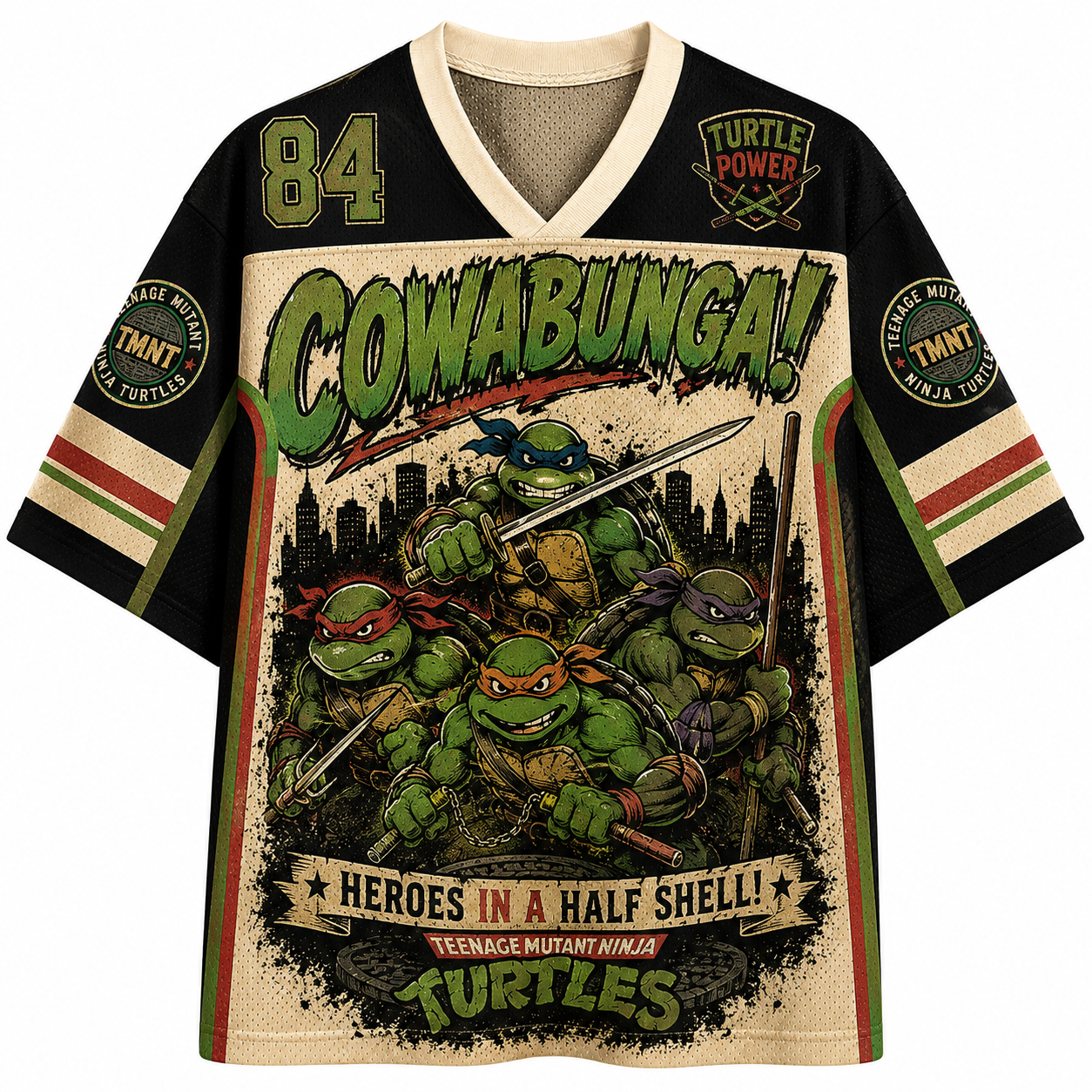 COWABUNGA Jersey T‑Shirt