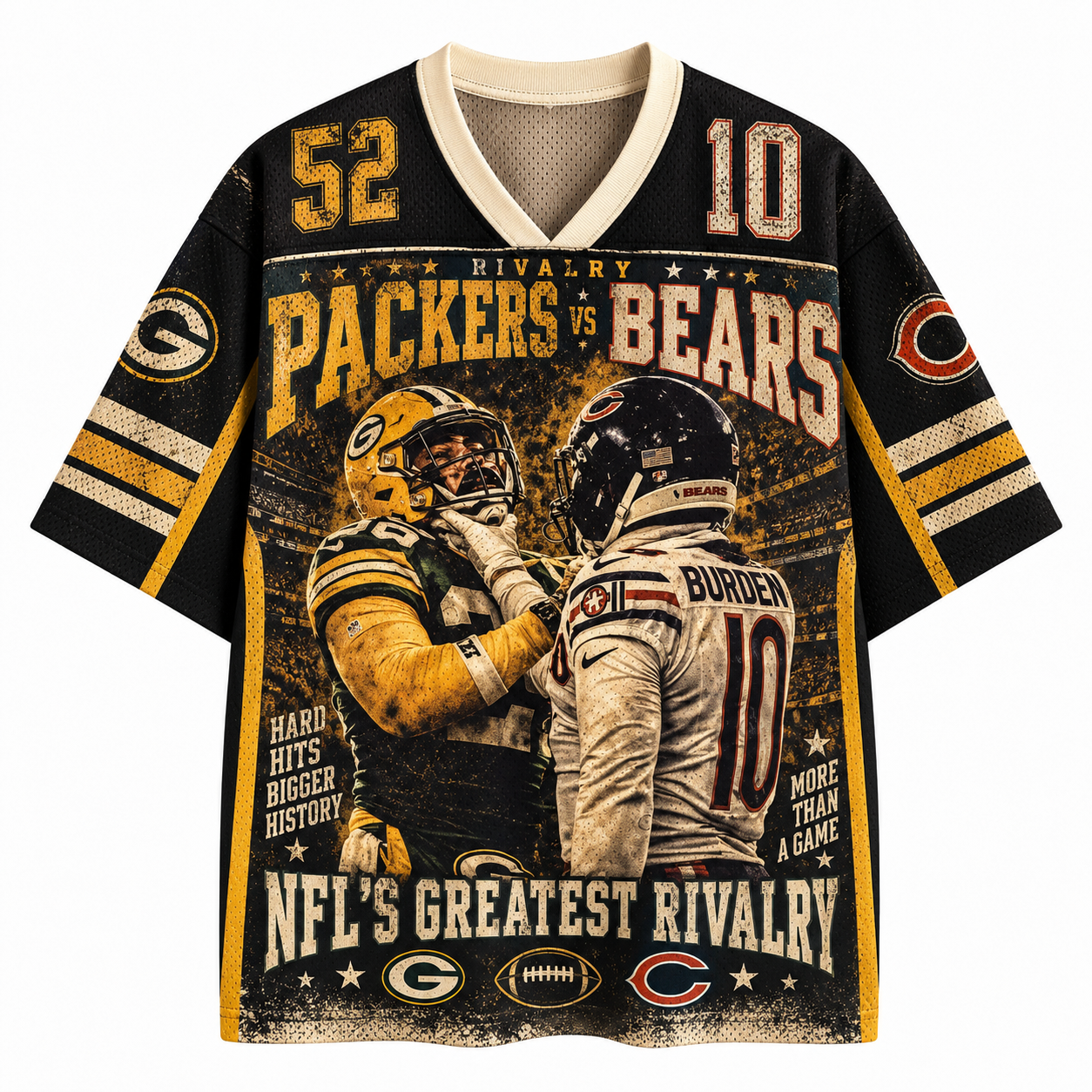 NFL's Greatest Rivalry Packers vs Bears Jersey