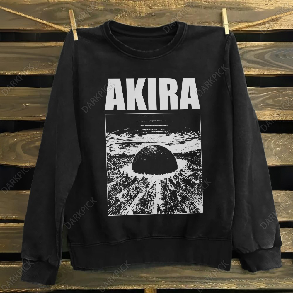 Unisex Cotton Akira Anime Poster Sweatshirt