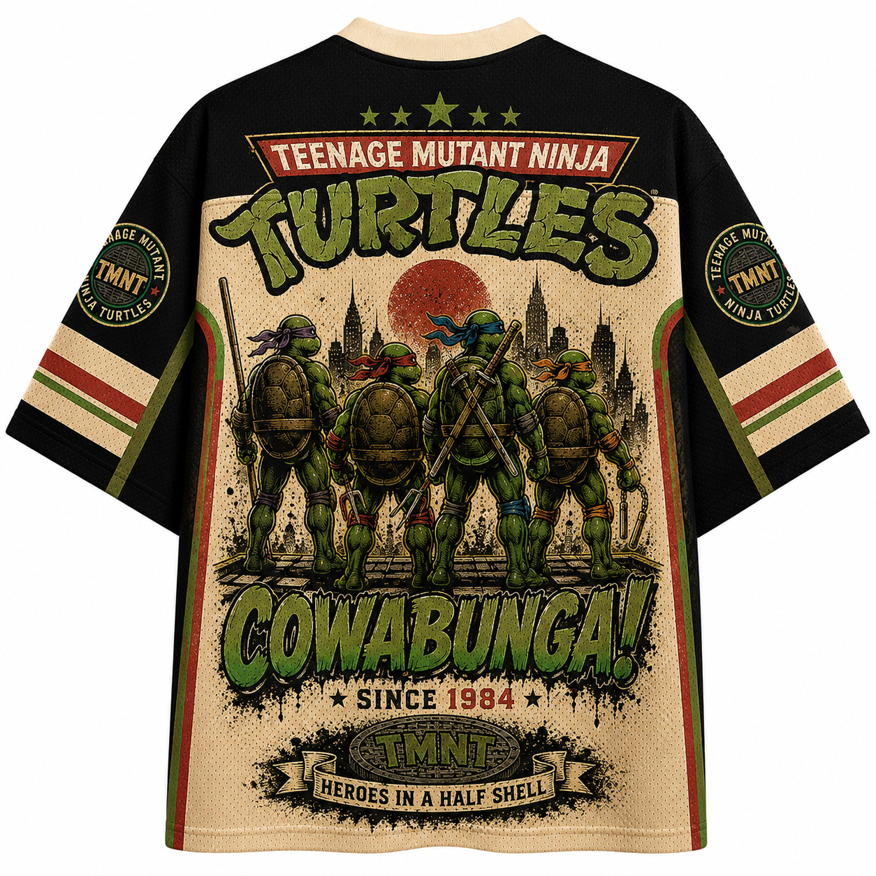 COWABUNGA Jersey T‑Shirt