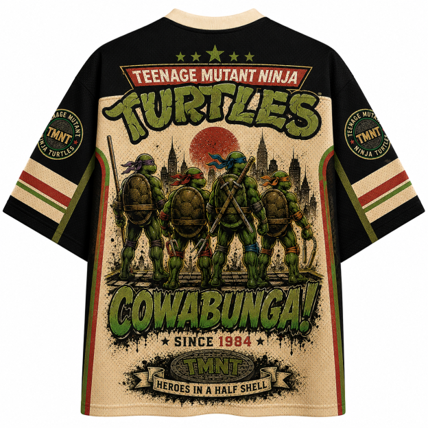 COWABUNGA Jersey T‑Shirt
