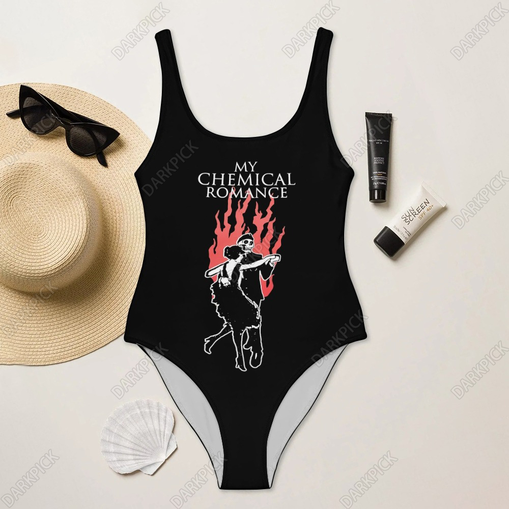 My Chemical Romance Rock Band one piece swimsuit