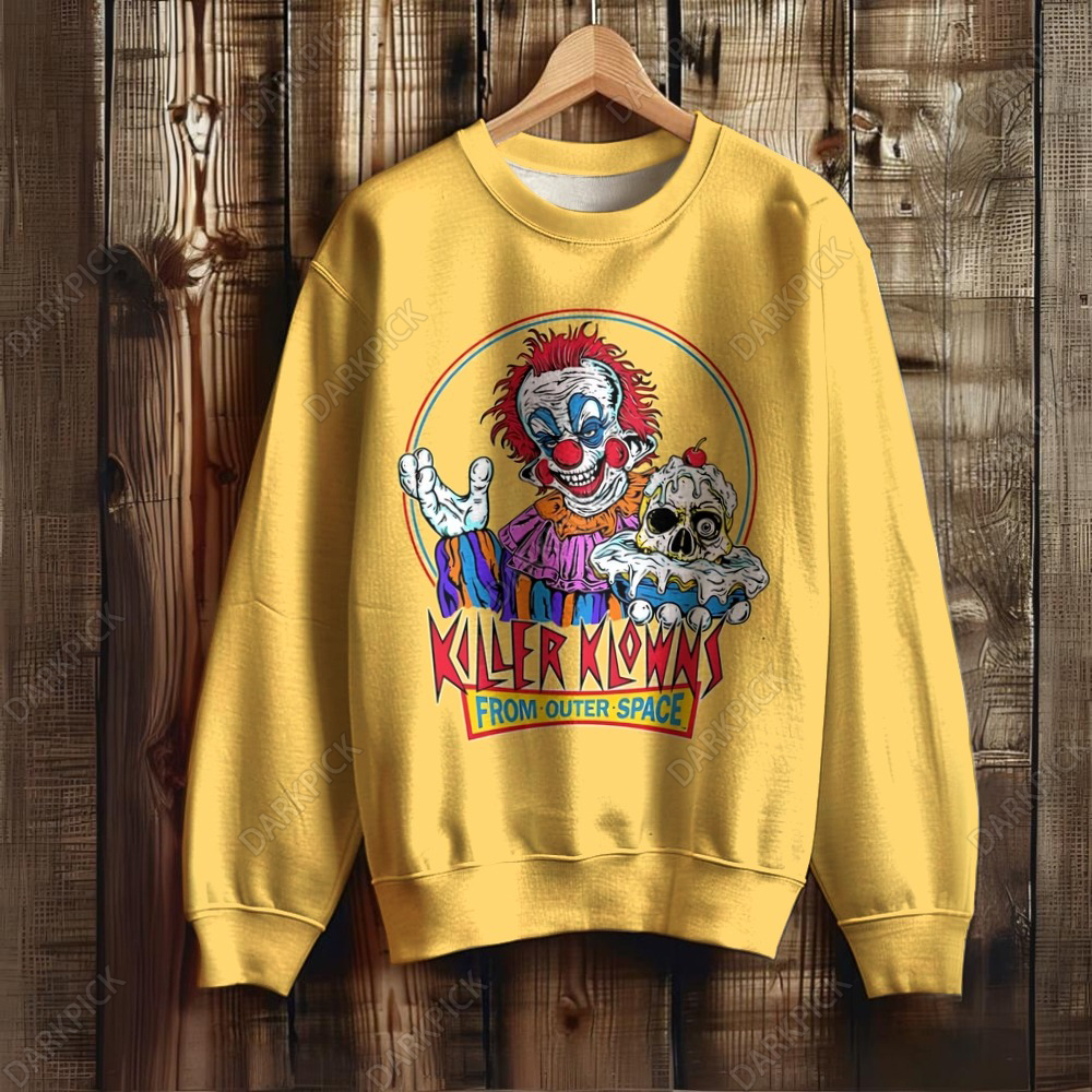 Unisex Killer Klowns from Outer Space Movie Sweatshirt