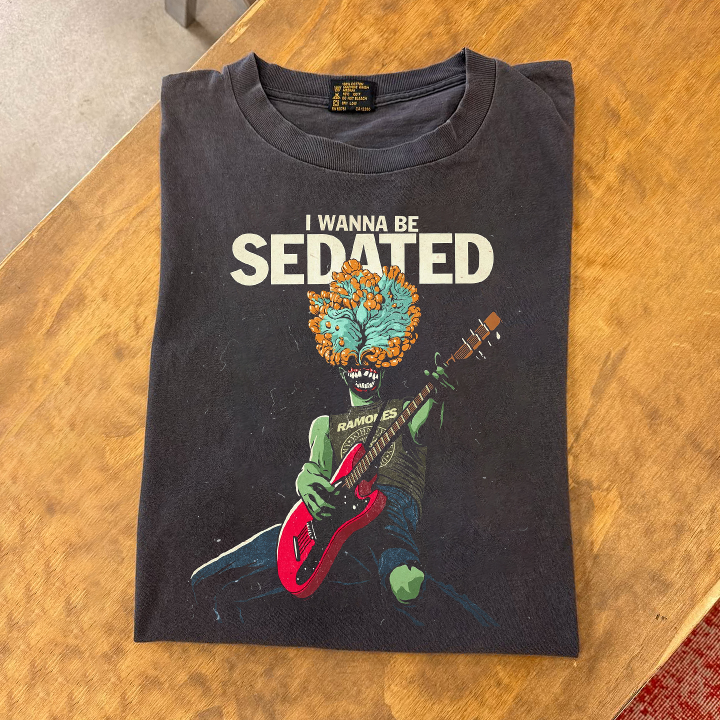 I Wanna Be Sedated cotton T-shirt
