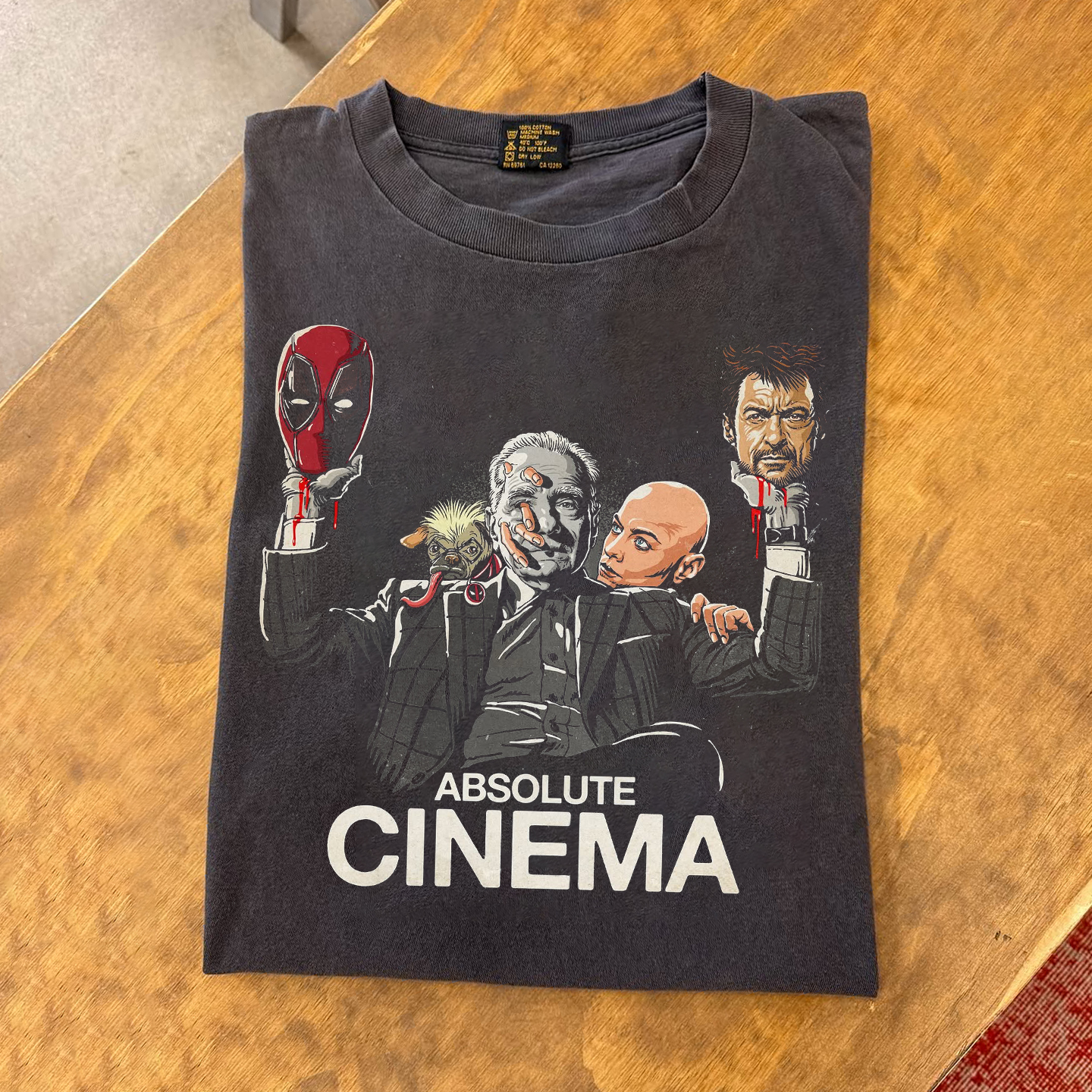 Deadpool & Wolverine Absolute Cinema cotton T-shirt