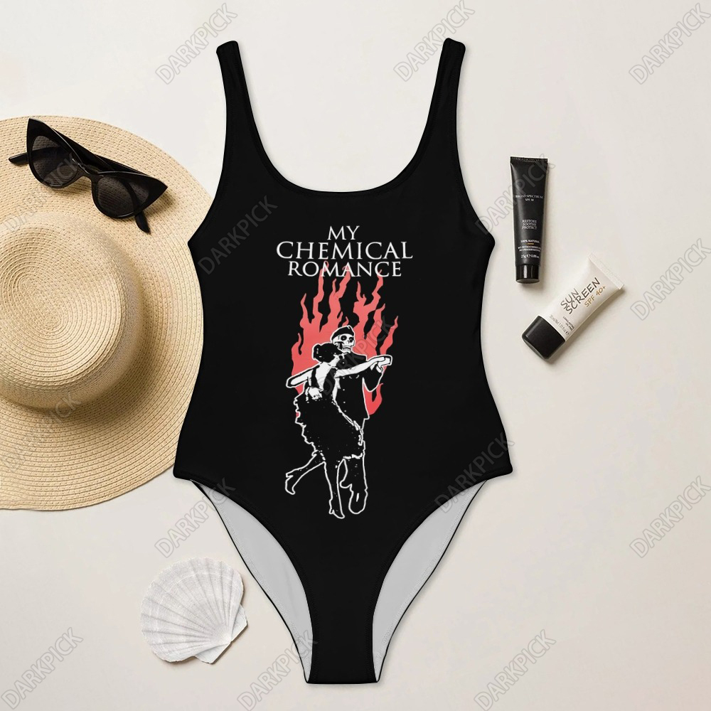 My Chemical Romance Rock Band one piece swimsuit