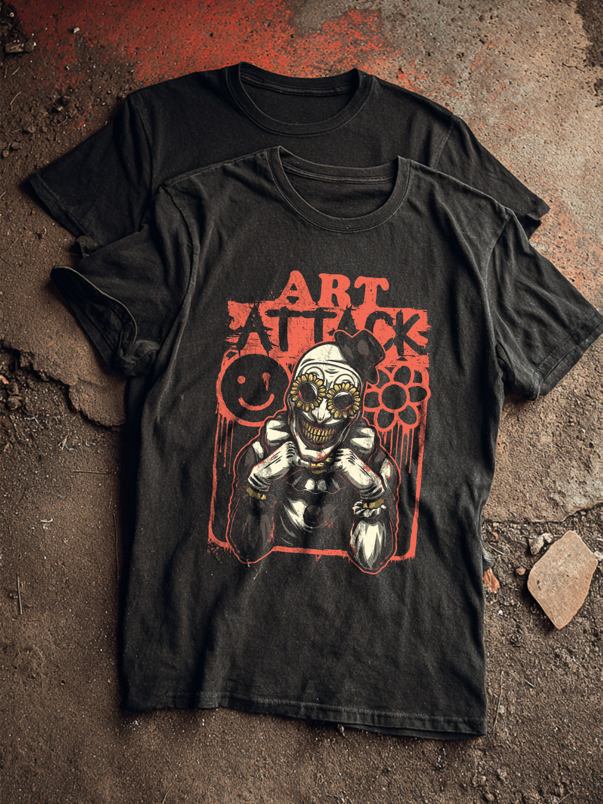Art Attack cotton T-shirt