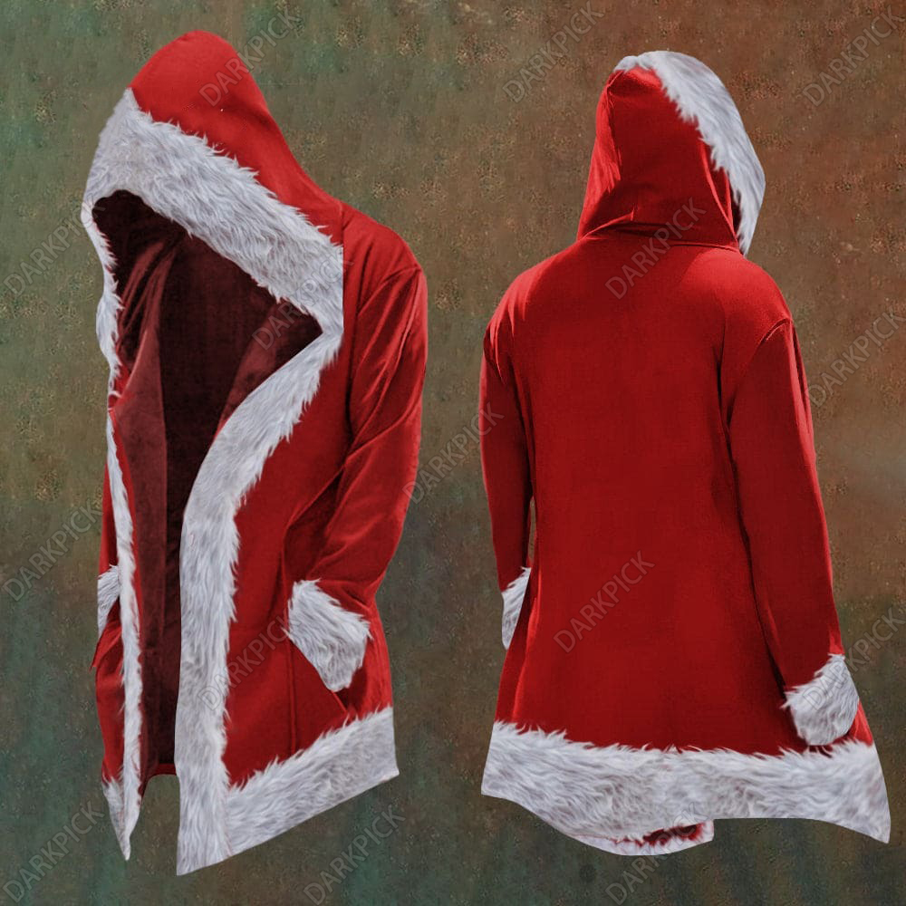 Christmas Santa Hooded Jacket
