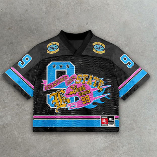 state casual sports jersey