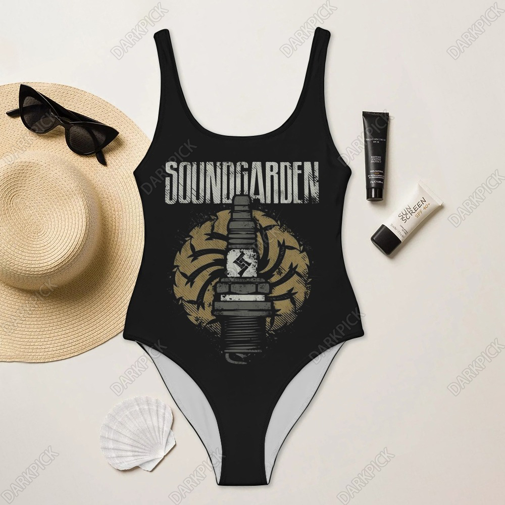 Soundgarden Rock Band one piece swimsuit