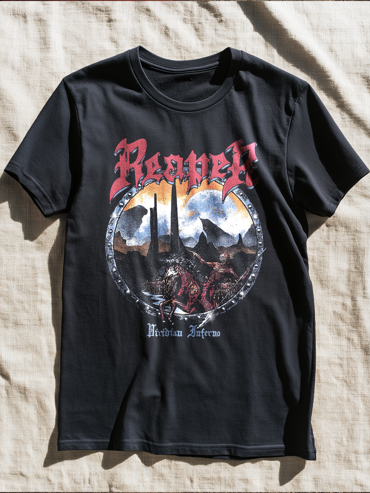 Reaper Viridian Inferno Unisex Casual Printed Tank Top