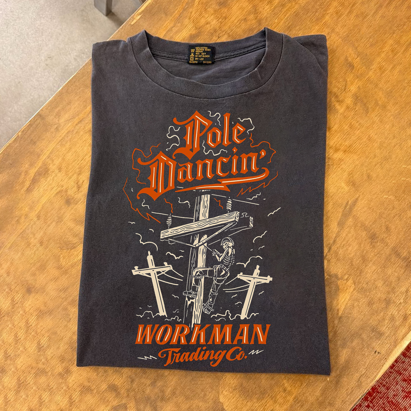 Pole Dancin cotton T-shirt