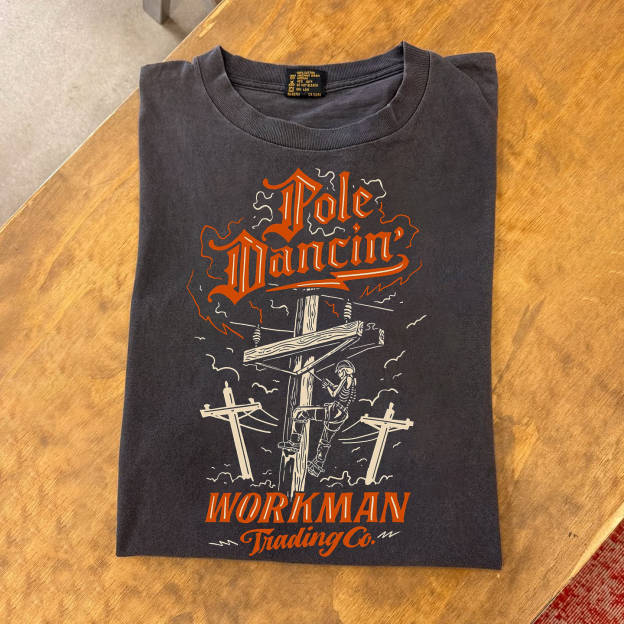 Pole Dancin cotton T-shirt