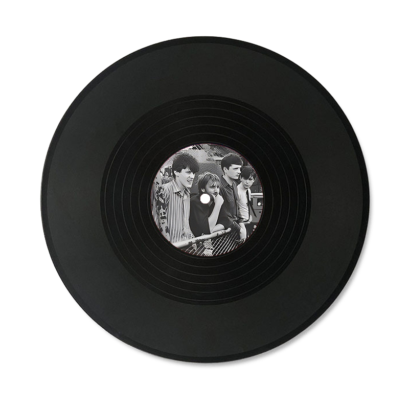 Joy Division Band Simulated Concert Record Vinyl Discs Decorate The Room Walls
