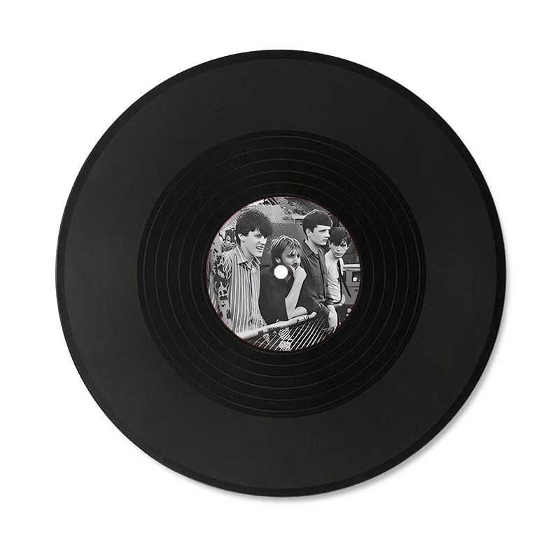 Joy Division Band Simulated Concert Record Vinyl Discs Decorate The Room Walls