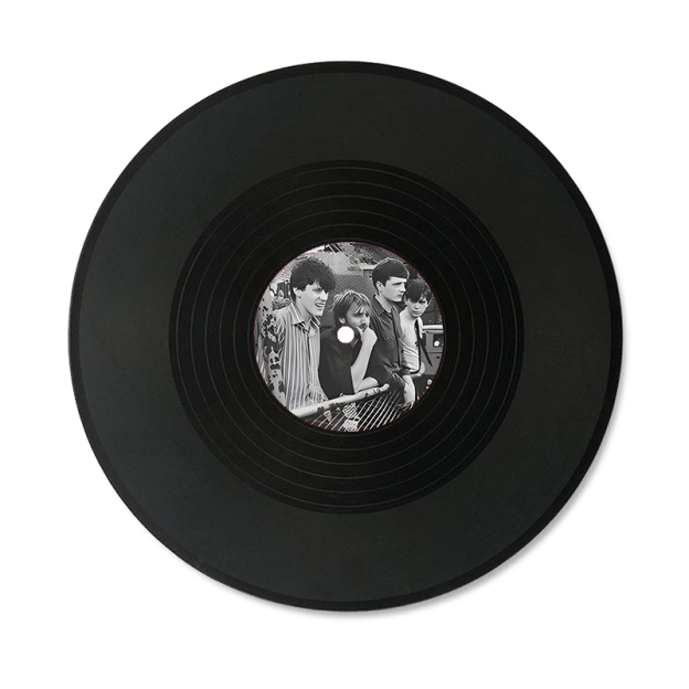 Joy Division Band Simulated Concert Record Vinyl Discs Decorate The Room Walls