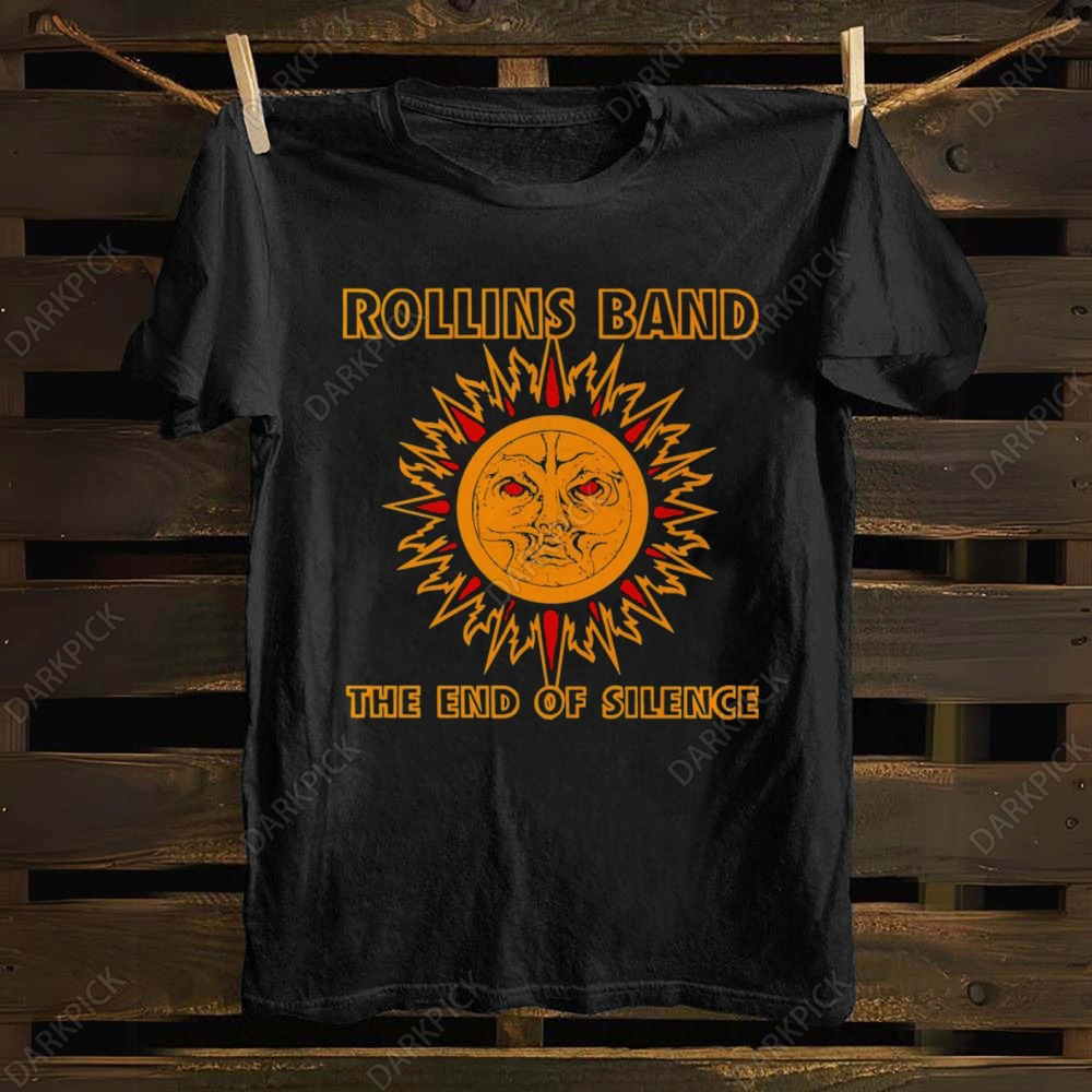 Unisex cotton Rollins Rock Band T-shirt