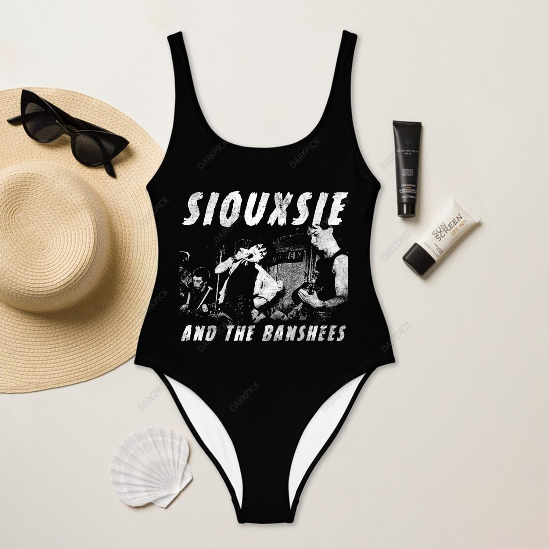 Siouxsie and the Banshees one piece swimsuit