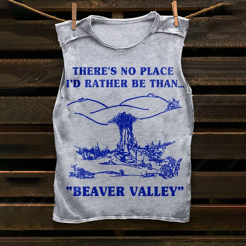 Beaver Valley Offensive Print Classic Tank Top