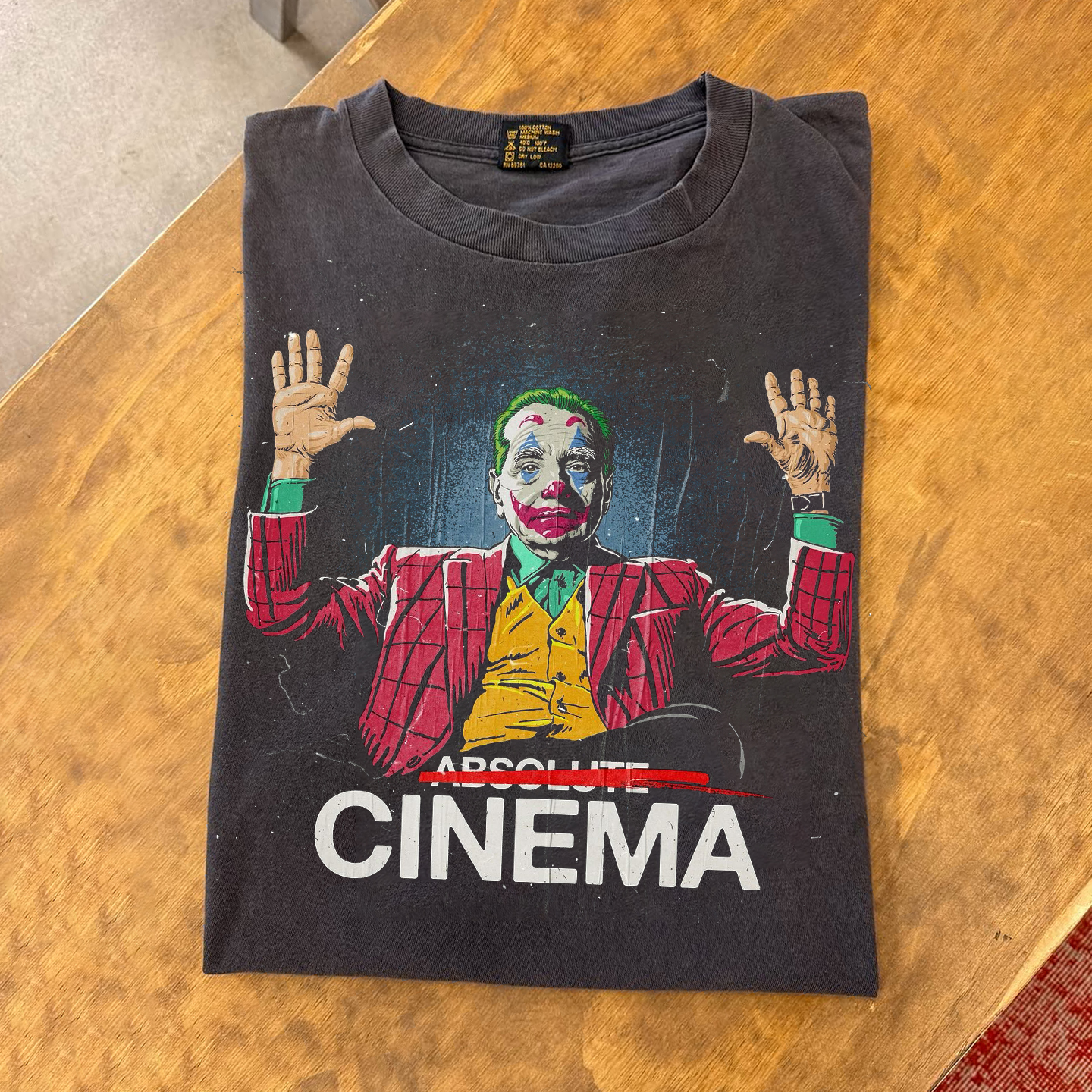 Joker Absolute Cinema cotton T-shirt