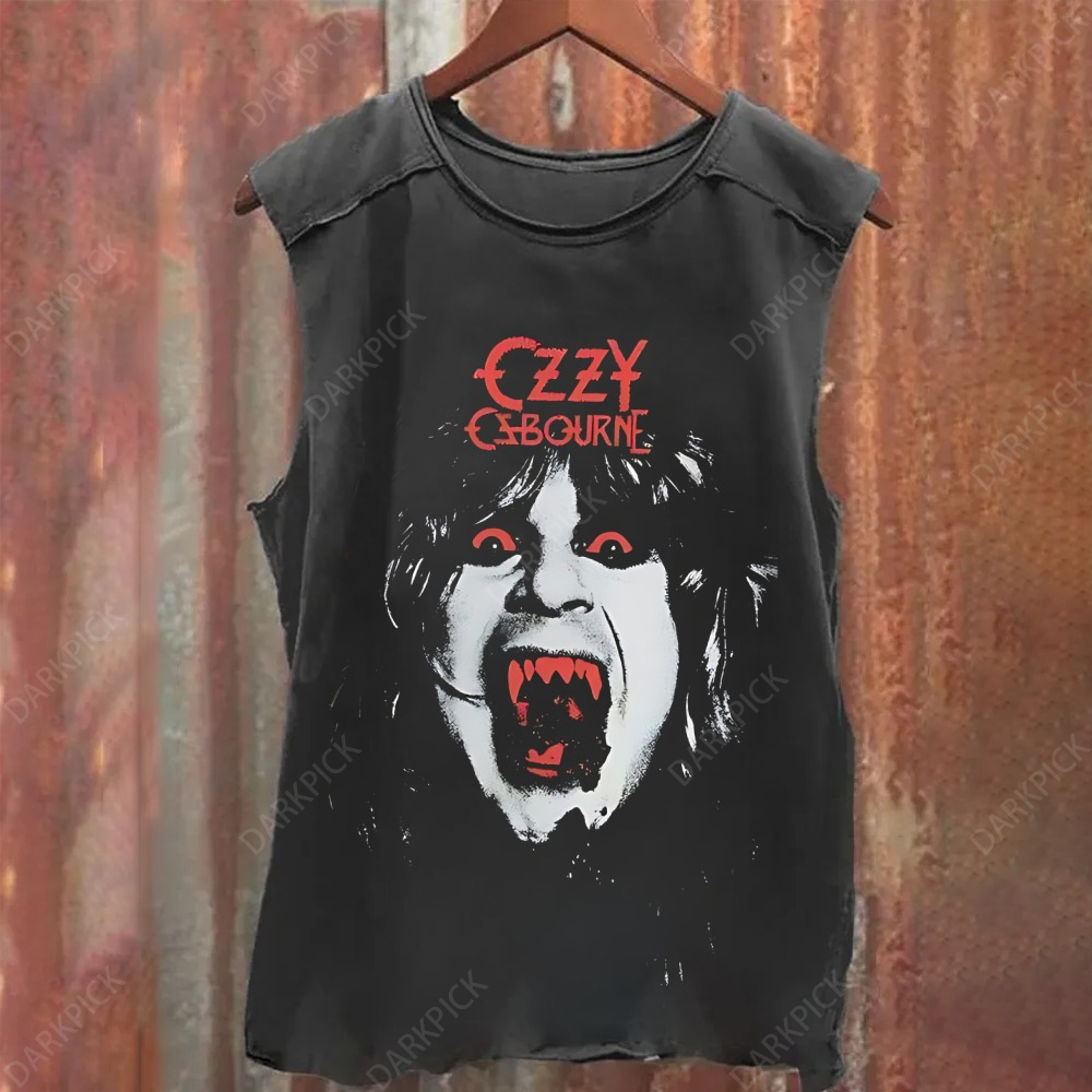 Unisex Ozzy Osbourne Vintage Tank Top