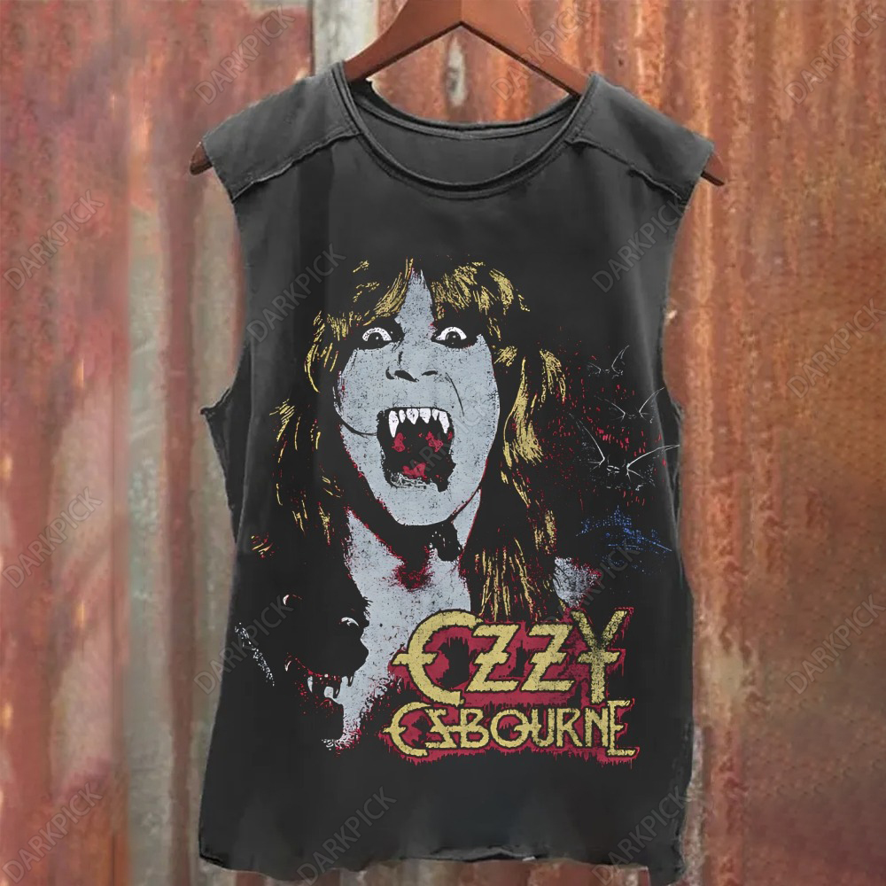Unisex Ozzy Osbourne Vintage Tank Top