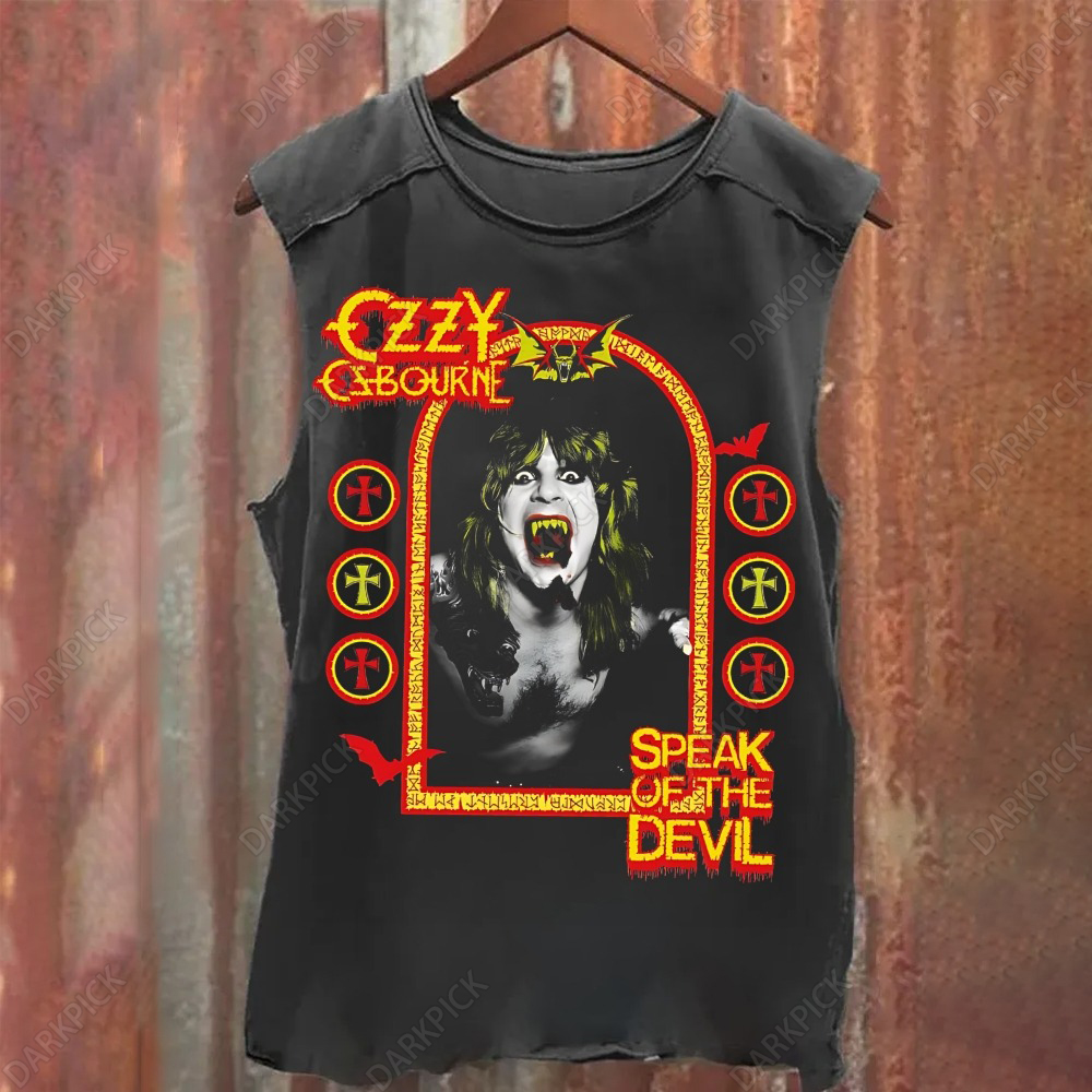 Unisex Ozzy Osbourne Vintage Tank Top