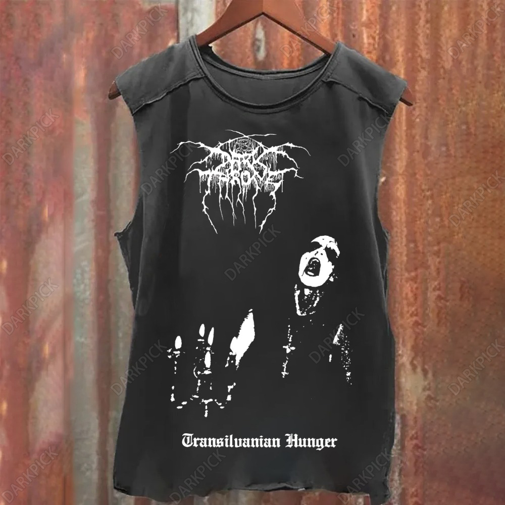 Unisex Vintage Dark throne Transilvanian Hunger   Blackmetal Tank Top