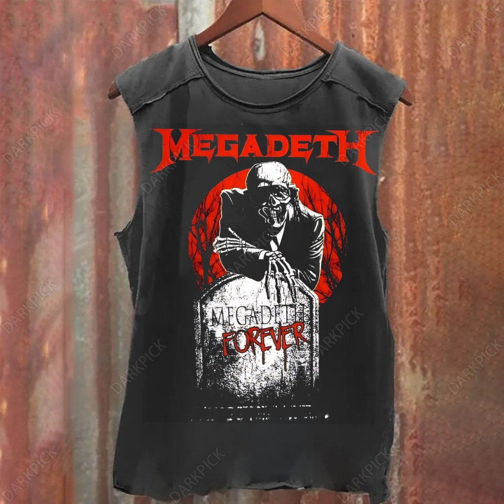Unisex Vintage Megadeth Forever Tank Top