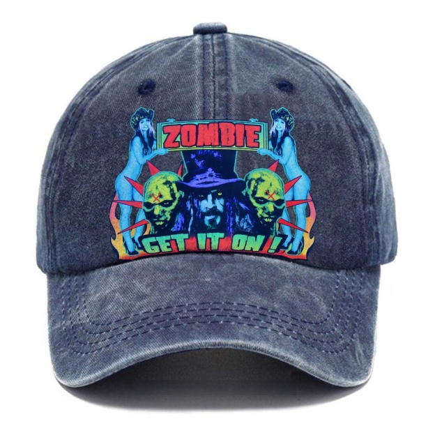 Unisex Zombie Art Pattern Print Cap