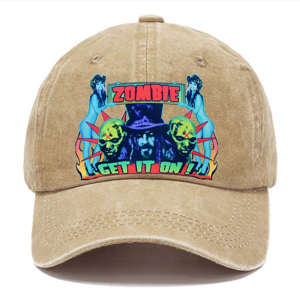 Unisex Zombie Art Pattern Print Cap
