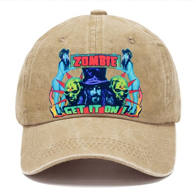 Unisex Zombie Art Pattern Print Cap