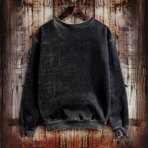 Unisex Vintage Washed Goosebumps Horror Movie Sweatshirt