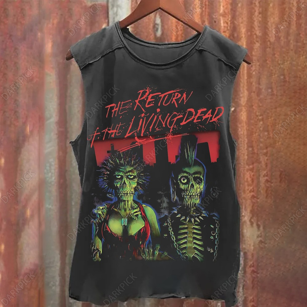 Unisex Vintage Washed RETURN OF THE LIVING DEAD Tank Top