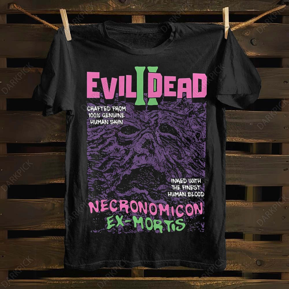 Unisex cotton  Evil Dead  T-shirt