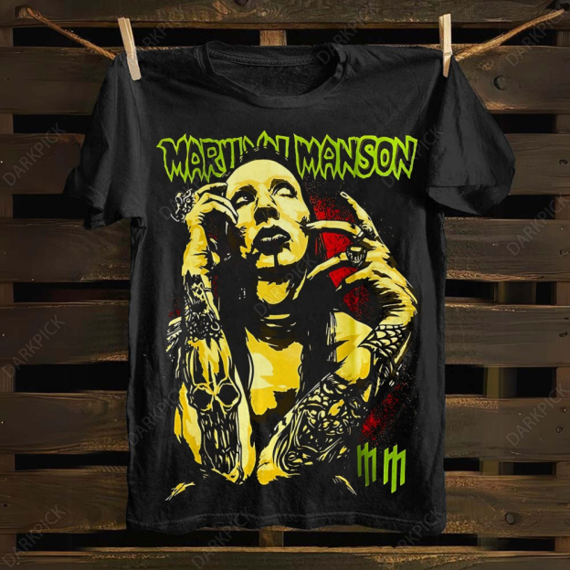 Marilyn Manson Tシャツ Lサイズ Unisex cotton Marilyn Manson T-shirt – darkpick