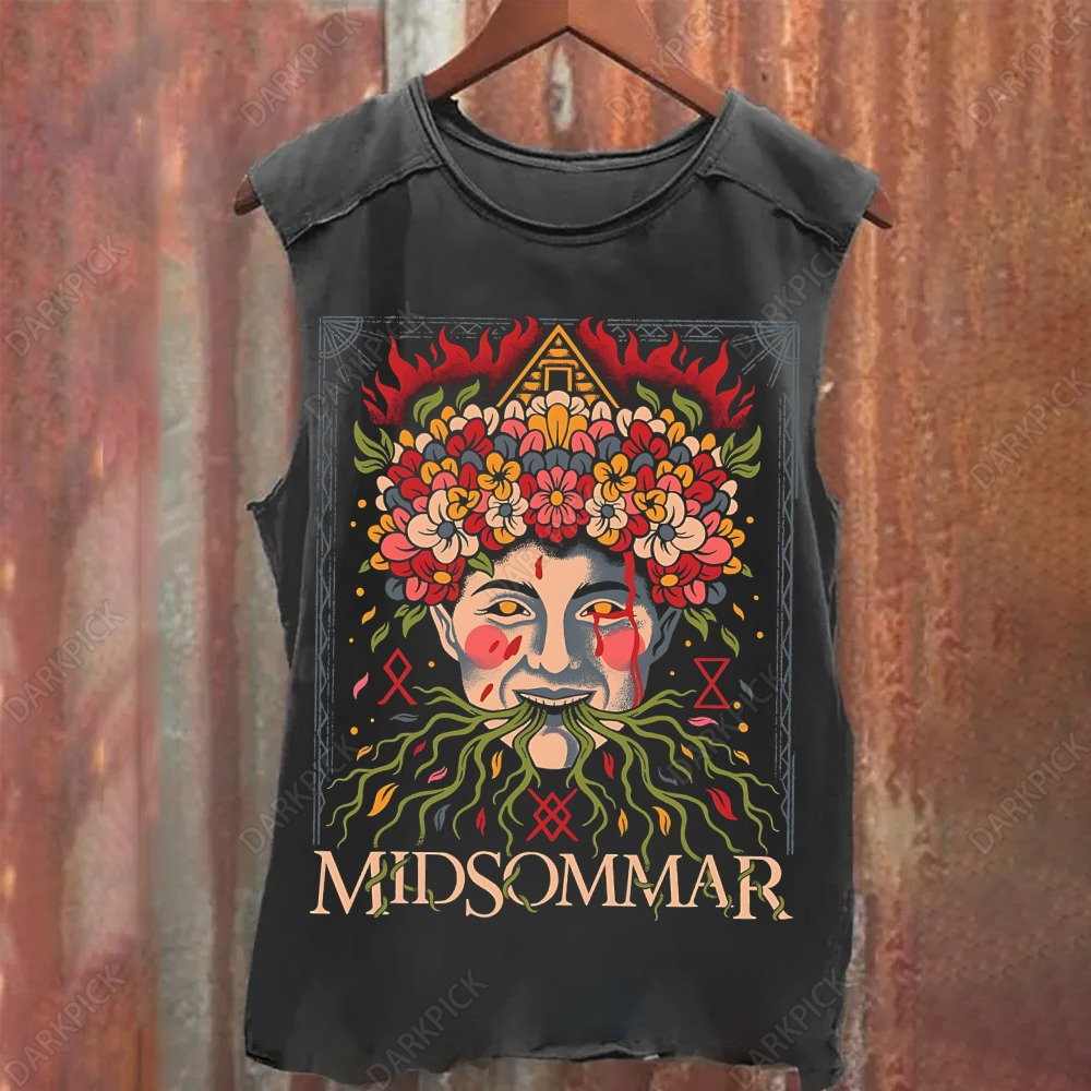 Unisex Vintage  Midsommar  Horror Story Print