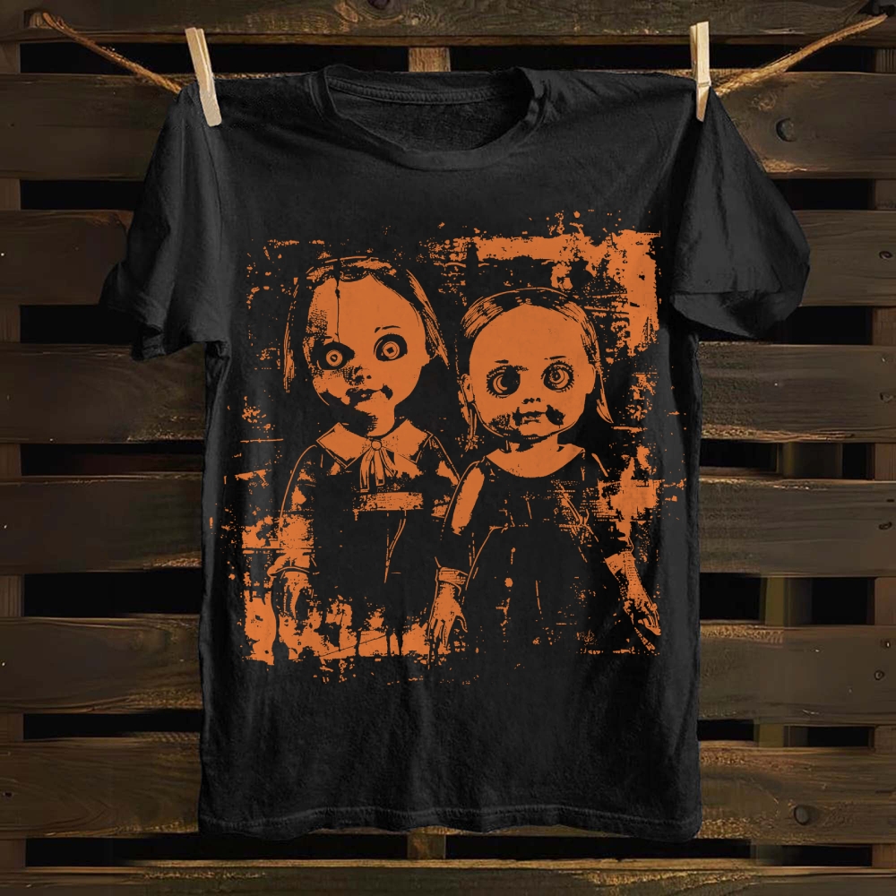 Unisex cotton   Horror Movie  T-shirt