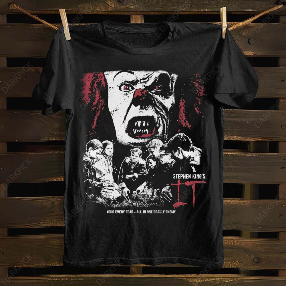 Unisex cotton Pennywise  T-shirt