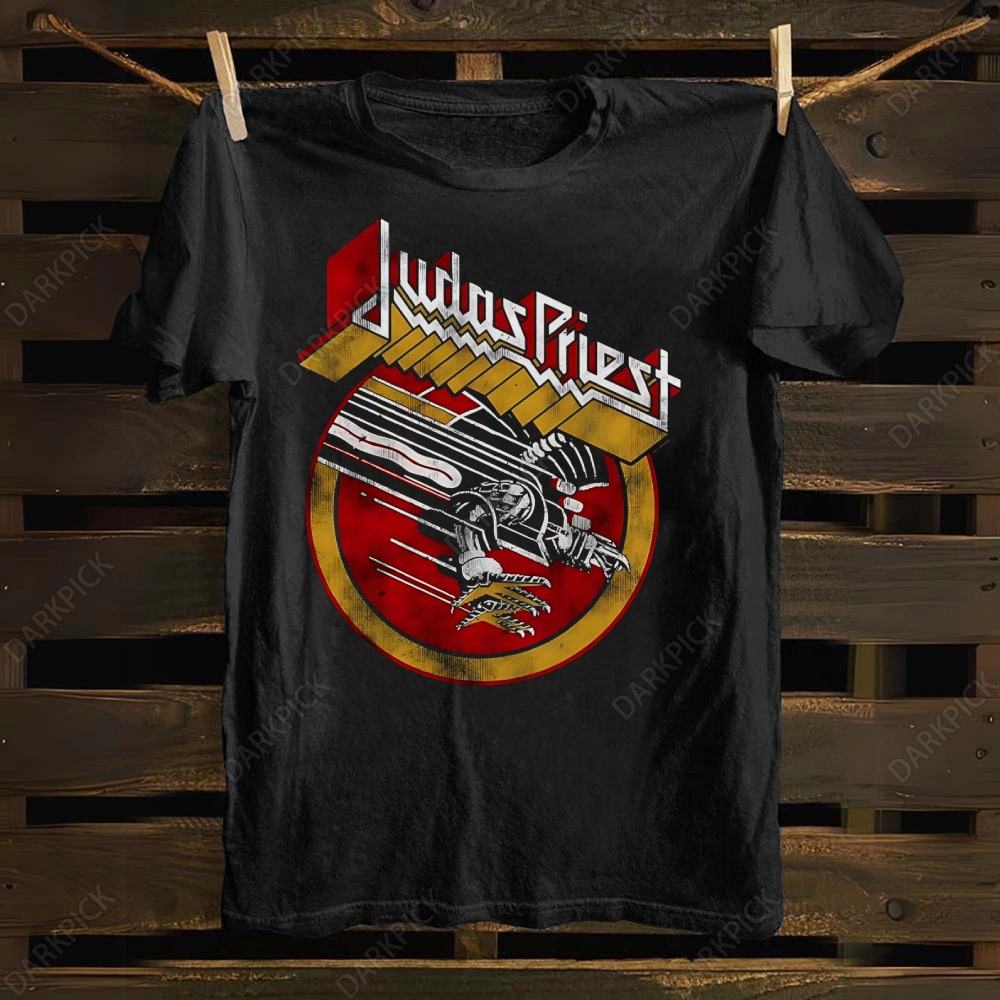 Unisex cotton Heavy Metal Band Judas Priest Band T-shirt