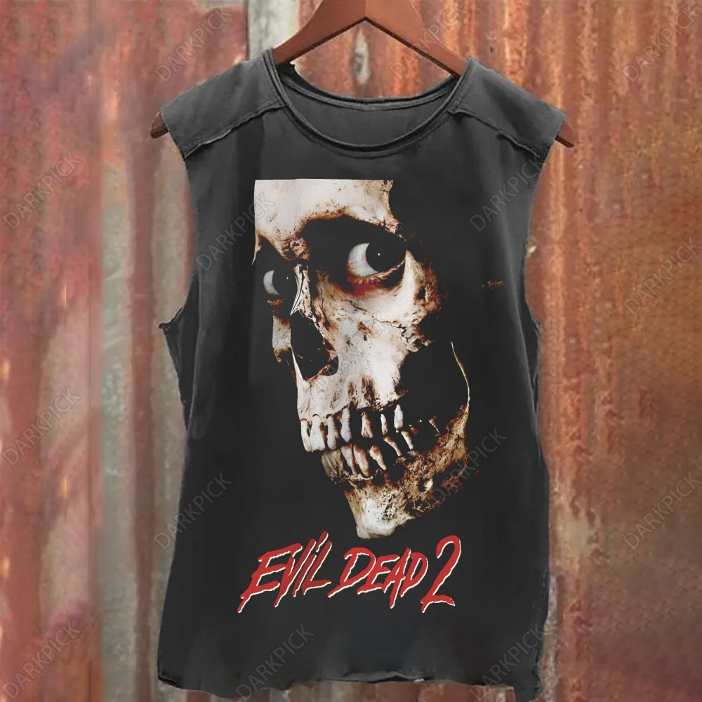 Unisex Vintage Washed Evil Dead 2 Tank Top