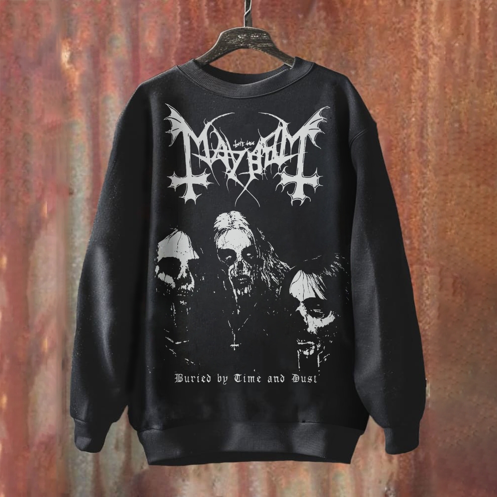 Unisex Vintage Mayhem Black metal  Tank Top