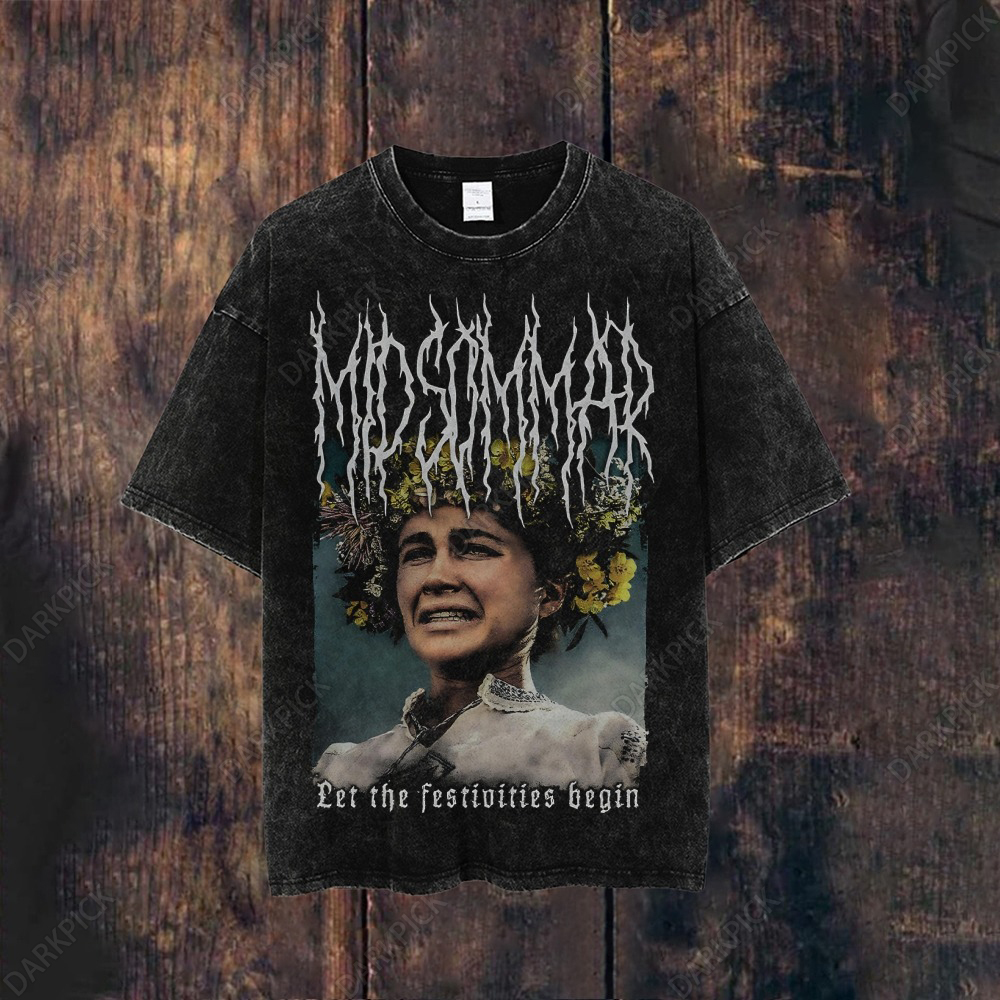 Unisex Washed Midsommar Florence Pugh T-shirt